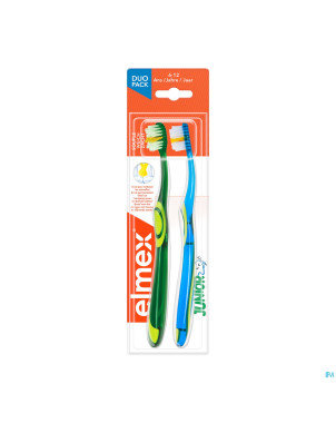 Elmex brosse a dents junior souple 6-12ans duopack