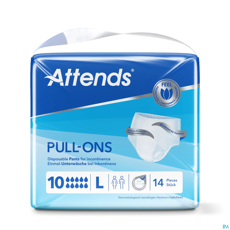 Attends pull-on 10l 4x14