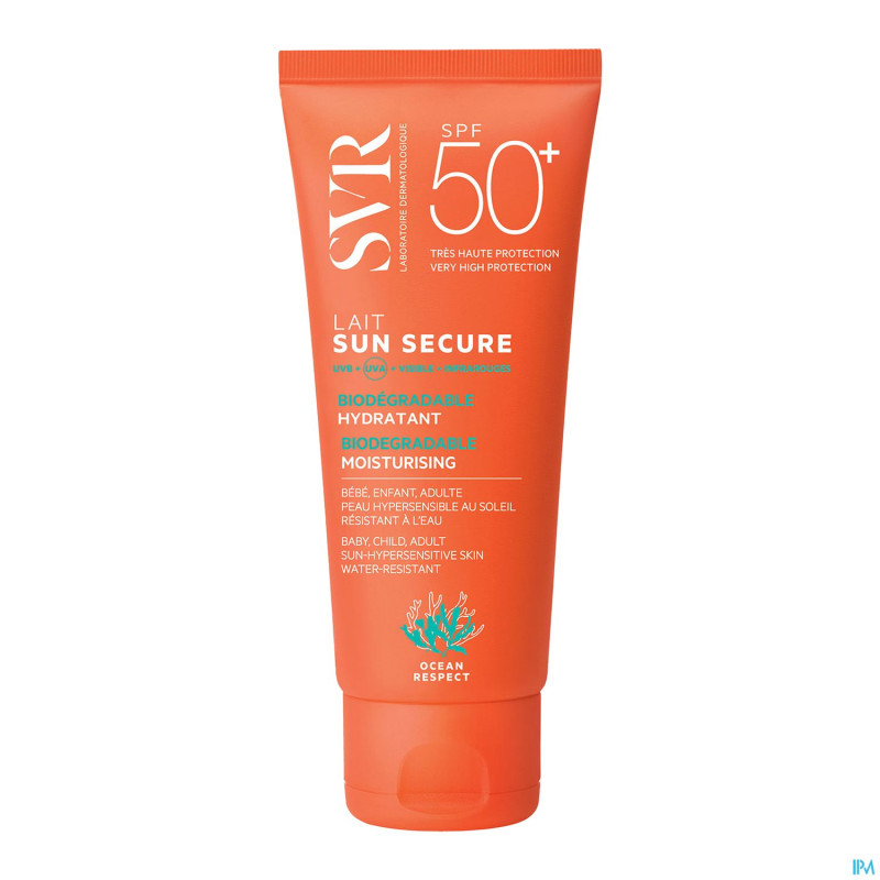 Svr sun secure lait spf50+  tube 100ml