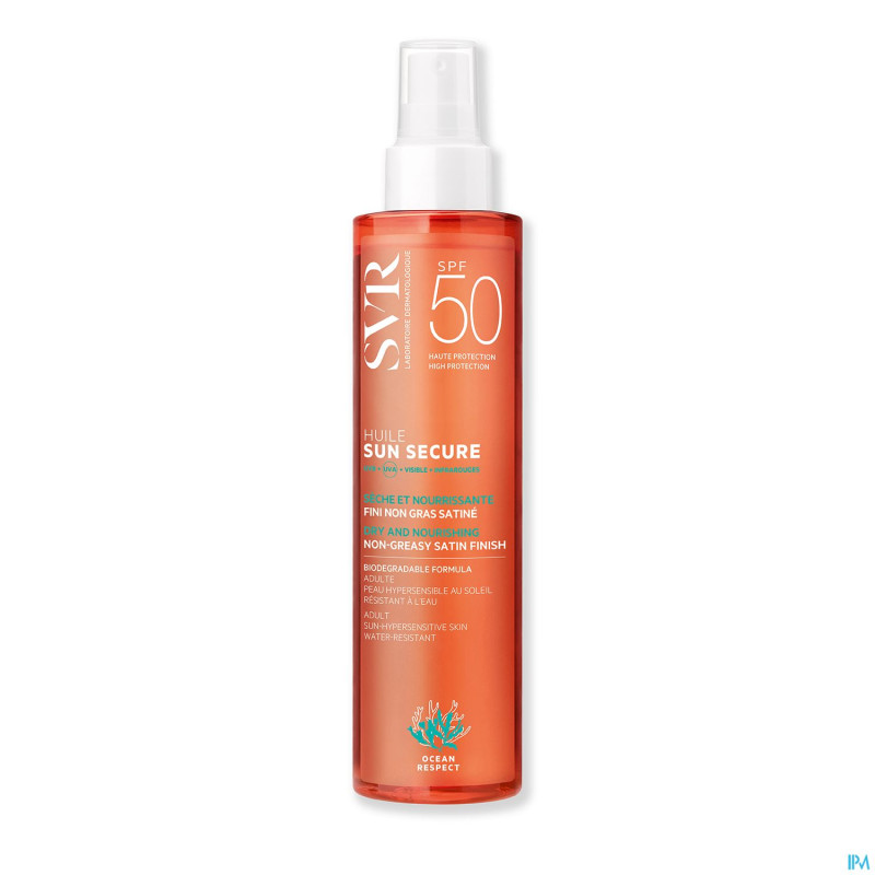Svr sun secure huile spf50+ 200ml