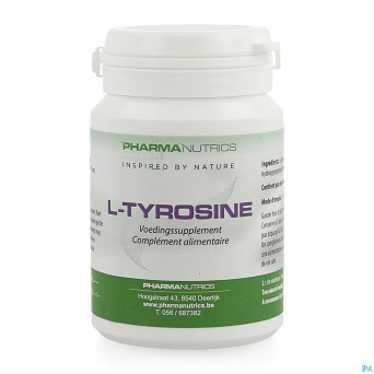 L tyrosine 500 v-caps 60    pharmanutrics