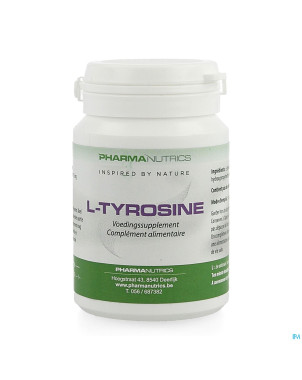 L tyrosine 500 v-caps 60    pharmanutrics