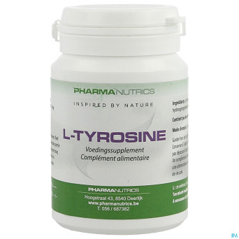 L tyrosine 500 v-caps 60    pharmanutrics