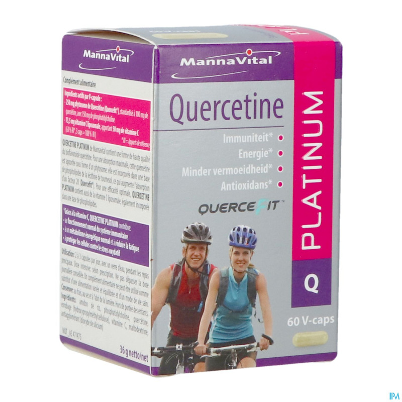 Mannavital quercetine platinum    v-caps 60