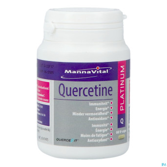 Mannavital quercetine platinum    v-caps 60