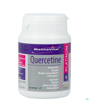Mannavital quercetine platinum    v-caps 60