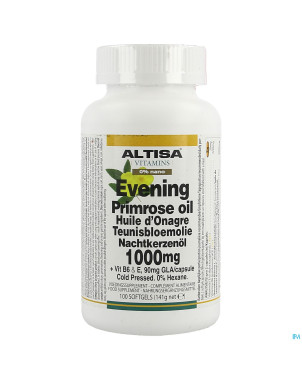 Altisa onagre huile 1000mg caps 100
