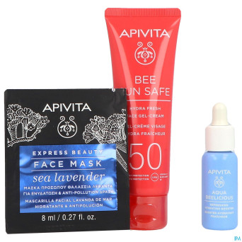 Apivita hydra fresh gel-cream  ip50