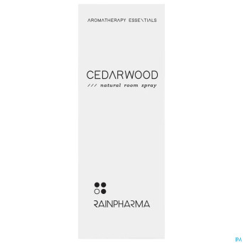 Rainpharma ess. oil nat. room spray cedarwd.  50ml