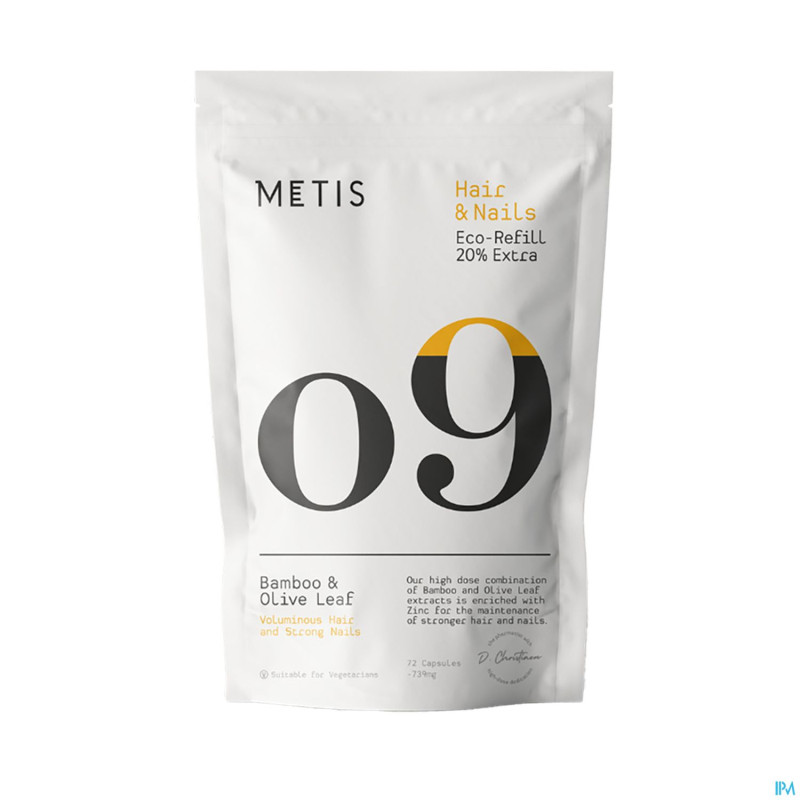 Metis hair & nails 09 refill    v-caps 72