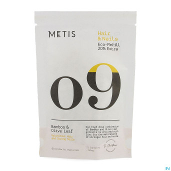 Metis hair & nails 09 refill    v-caps 72