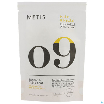 Metis hair & nails 09 refill    v-caps 72