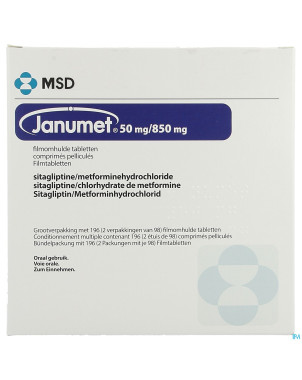 Janumet 50/ 850mg abacus comp pell 196