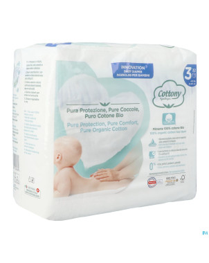 Cottony baby diapers size 3  4 -  9kg  32