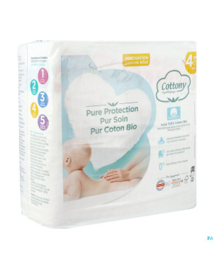 Cottony baby diapers size 4  7 - 18kg  28