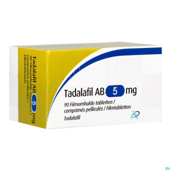 Tadalafil ab  5mg comp pell 90 x  5mg