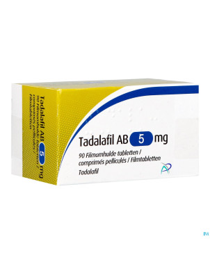 Tadalafil ab  5mg comp pell 90 x  5mg