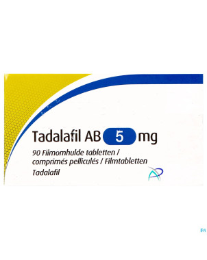 Tadalafil ab  5mg comp pell 90 x  5mg