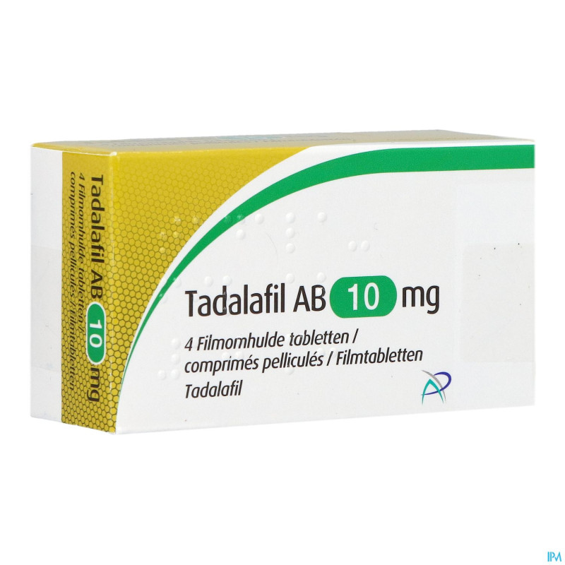 Tadalafil ab 10mg comp pell  4 x 10mg