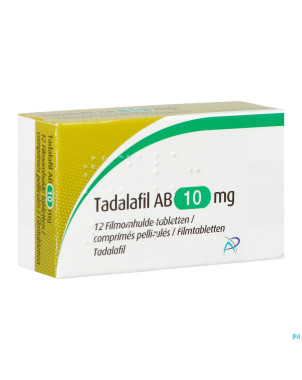 Tadalafil ab 10mg comp pell 12 x 10mg