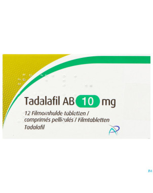 Tadalafil ab 10mg comp pell 12 x 10mg