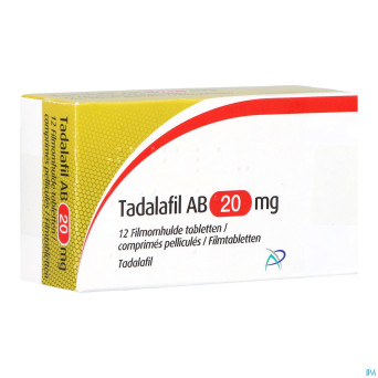 Tadalafil ab 20mg comp pell 12 x 20mg