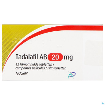 Tadalafil ab 20mg comp pell 12 x 20mg