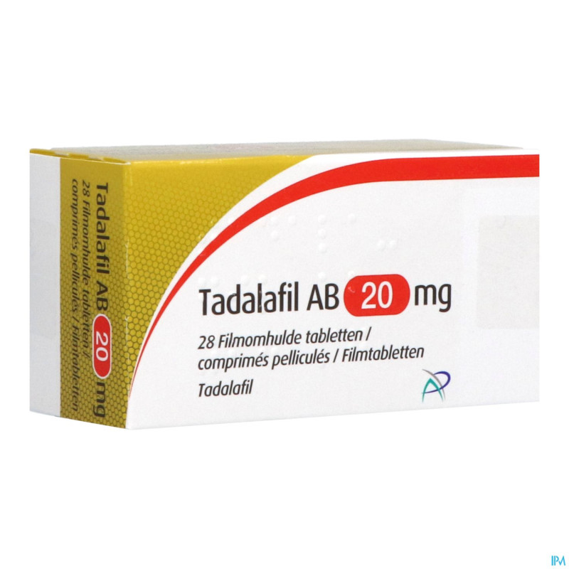 Tadalafil ab 20mg comp pell 28 x 20mg
