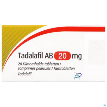 Tadalafil ab 20mg comp pell 28 x 20mg