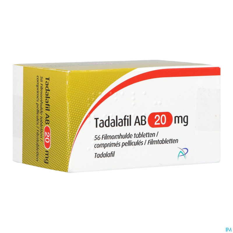 Tadalafil ab 20mg comp pell 56 x 20mg