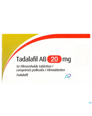 Tadalafil ab 20mg comp pell 56 x 20mg