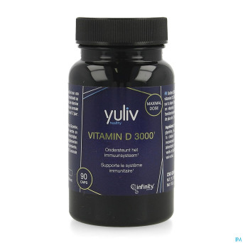 Yuliv vitamine d 3000    caps 90