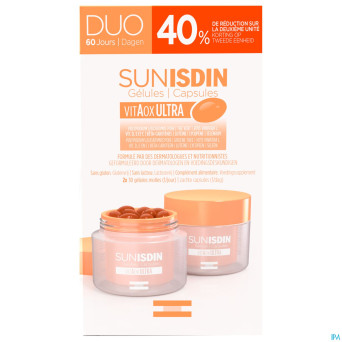 Isdin fotoprotector sunisdin caps 2x30    promo