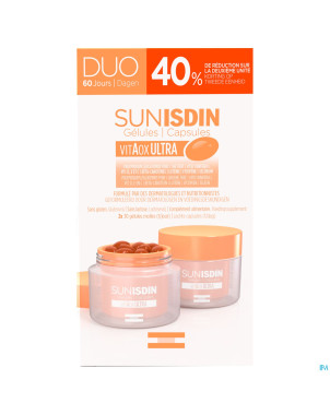 Isdin fotoprotector sunisdin caps 2x30    promo