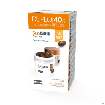 Isdin fotoprotector sunisdin caps 2x30    promo
