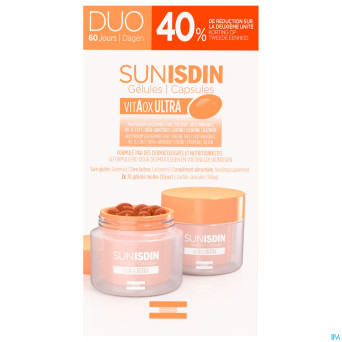 Isdin fotoprotector sunisdin caps 2x30    promo