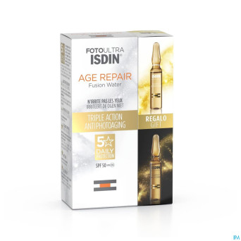 Isdin fotoprotector agerepair 50ml+ amp 2    promo
