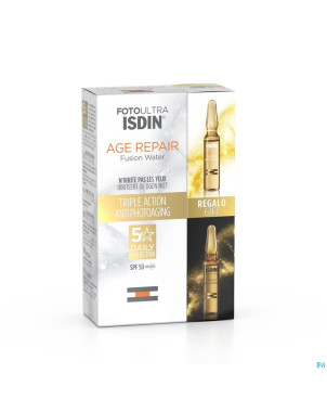 Isdin fotoprotector agerepair 50ml+ amp 2    promo