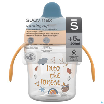Suavinex feeding forest gobelet a/goutte jaune