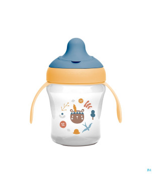 Suavinex feeding forest gobelet a/goutte jaune