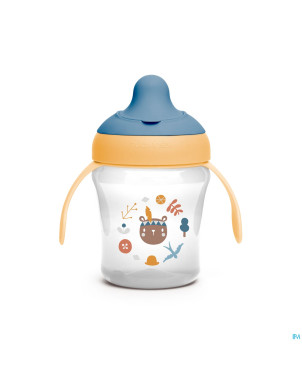 Suavinex feeding forest gobelet a/goutte jaune