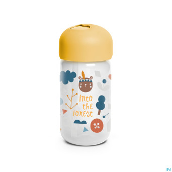 Suavinex feeding forest gobelet paille jaune