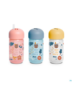 Suavinex feeding forest gobelet paille jaune