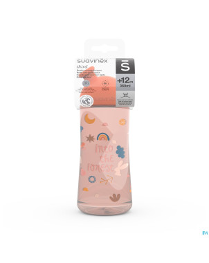 Suavinex feeding forest bouteille emb. sport rose