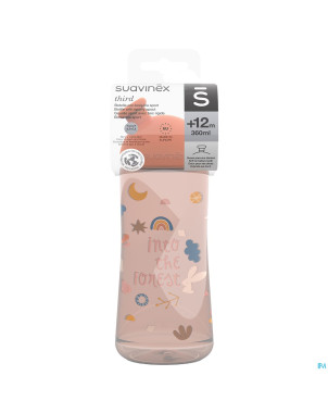Suavinex feeding forest bouteille emb. sport rose