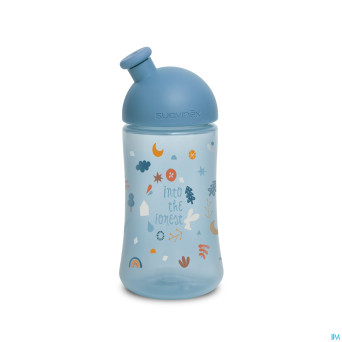 Suavinex feeding forest bouteille emb. sport bleu