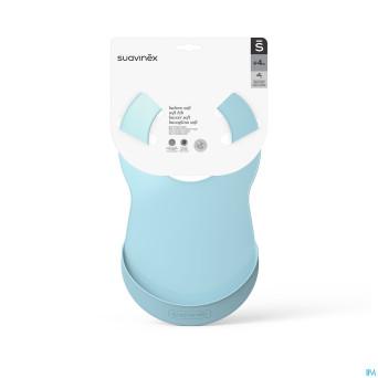 Suavinex feeding forest bavoir silicone bleu
