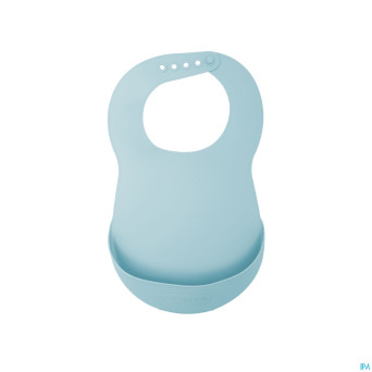 Suavinex feeding forest bavoir silicone bleu
