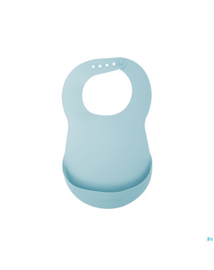 Suavinex feeding forest bavoir silicone bleu