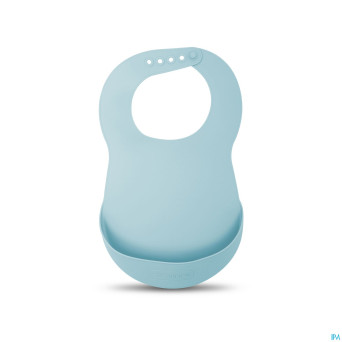 Suavinex feeding forest bavoir silicone bleu